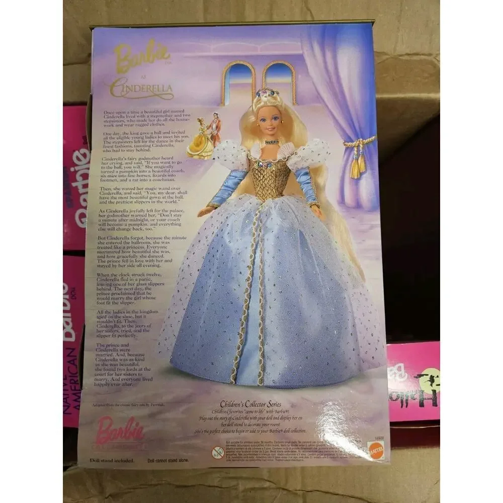 Vintage Barbie as Cinderella Doll Collector Edition 1996 Mattel No. 16900